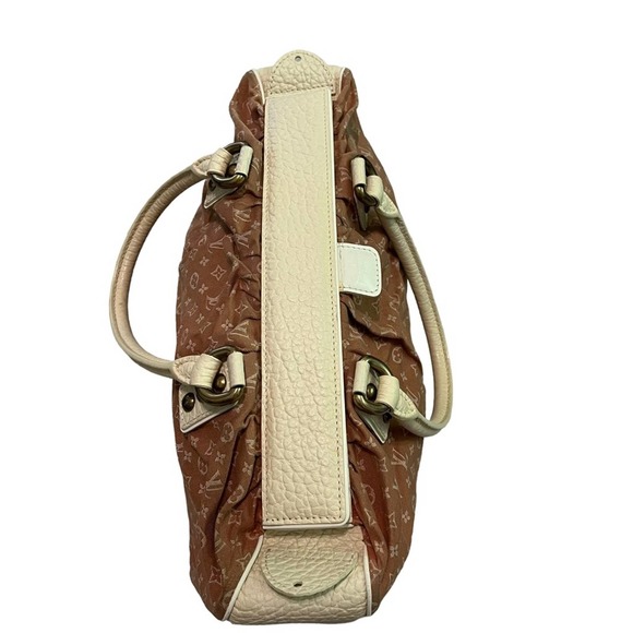 Auth. Louis Vuitton Vintage Trapeze GM Mini Lin Monogram Canvas & Leather, EUC! - Picture 3 of 16